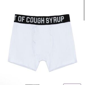 That’s A Awful Lot Of Cough Syrup Boxer Shorts Size small NWOT